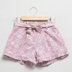 CONIGLIO - Short para Niña de Algodón