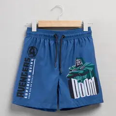 AVENGERS - Pantaloneta de Baño Niño con Estampado