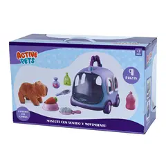 KIDS N PLAY - Set de cuidado para mascotas (capibara) - 9 piezas