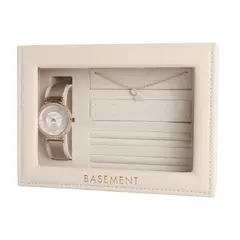 BASEMENT - Set de Reloj + Collar Mujer