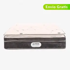 AMERICANA DE COLCHONES - Colchón Semidoble Firmeza Suave Ortopédico Resortado con Pillow Non Flip 120 x 190 cm - 0% Interés a 3 Cuotas Pagando con tu CMR Banco Falabella