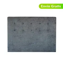 AMERICANA DE COLCHONES - Cabecero para Cama Queen Moderno en Madera 130 x 190 cm