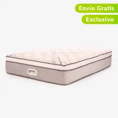 AMERICANA DE COLCHONES - Colchón King Firmeza Media Ortopédico Resortado con Pillow Best Dream 200 x 200 cm + Almohada - 0% Interés a 3, 6 o 12 Cuotas Pagando con tu CMR Banco Falabella