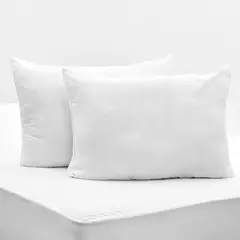 AMBIENTA - Almohada Set X2 de Microfibra, Firmeza Suave 45 X 60 cm Better