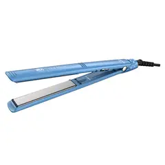 GAMA - Plancha para cabello Elegance Blu Titanio 3D, plancha alisadora para el pelo con placas en titanio