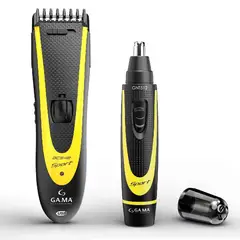 GAMA - Recortadora + Trimmer de Nariz GNT 512 1 Cabezal Inalámbrica