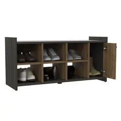 RTA DESIGN - Organizador De Zapatos/Recibidor Z101 Carbón+Gales RTA