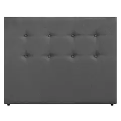 DORMILANDIA - Cabecero Para cama Doble Microfibra 140 x 110 cm Dublin