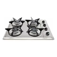 CONTINENTAL - Estufa de empotrar acero inoxidable 53x42 cm gas propano - 5586