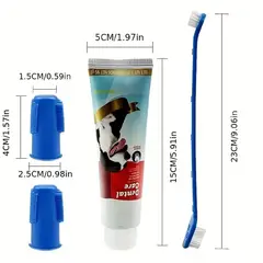 GENERICO - Crema Dental Para Perro Cepillos