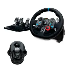 LOGITECH - Combo Timón G G29 PlayStation - PC PS4 + Palanca de cambios