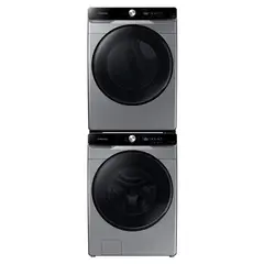 SAMSUNG - Combo Smart Tower Lavadora y Secadora 22 KG Gris