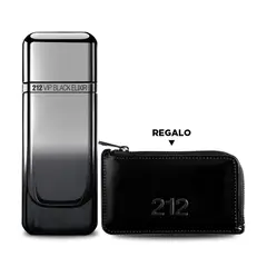 CAROLINA HERRERA - Perfume de Hombre Perfume 212 VIP Black Elixir 100ml+Regalo por compra 100 ml EDP