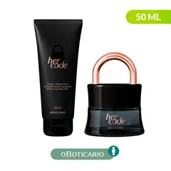 HER CODE - Set de Perfume Mujer Incluye : 2 Productos