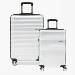 REISEN - Set de Viaje Maleta rígida de viaje 20kg + 10kg Ruedas 360° Candado TSA
