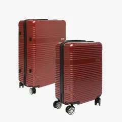 REISEN - Set de Viaje Maleta rígida de viaje 20kg + 10kg Ruedas 360° Candado TSA