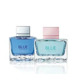 BANDERAS - Perfect Match con Seduction. Incluye: Blue Seduction for Men 100 ml Eau de toilette + Blue Seduction for women Eau de toilette 80ml