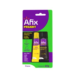 AFIX - Pegadit Soldadura epóxica Ultra Fuerte - 22 gramos