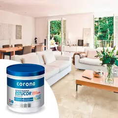 CORONA - Estucor Estuco Plástico X 1,5 Kilogramos