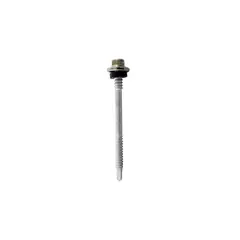 FIXSER - Tornillo Cubierta Estructura Metálica 12X2-1/2Pg X10 Und