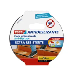 TESA - Cinta Antideslizante Negra 5M X 50Mm