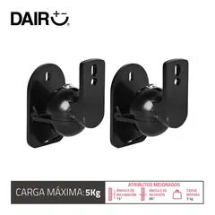 ELECTRIC LINE - Soporte Parlantes para Fijar a Muro x 2 Unidades