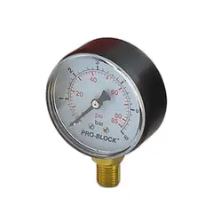 PEDROLLO - Manómetro Seco 0-90 Psi