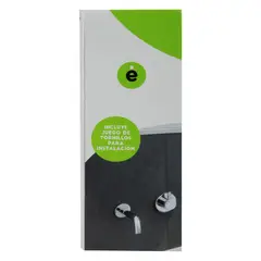 ESSENZA - Dispensador de Jabón Líquido Plástico Gris 414 ml de 9x19 cm