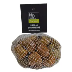 JUST HOME COLLECTION - Piedra Decorativa Rio Brillante Amarilla X 1000 Gr