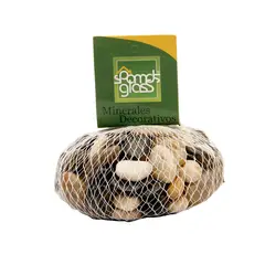 JUST HOME COLLECTION - Piedra Decorativa Rio Brillante Mixta x 1000 Gramos