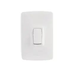 LEGRAND - Interruptor Sencillo Conmutable Arquea Blanco