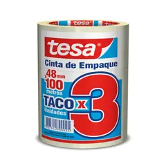 TESA - Cinta Empaque Transparente 100M X 48Mm