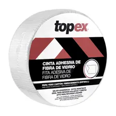 TOPEX - Cinta Malla 45 metros x 50 mm fibra de vidrio