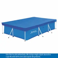 BESTWAY - Cobertor Piscina Estructural Rectangular 300x200 Cm