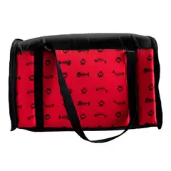 PETIZOOS - Guacal Para Mascotas Tela 40x26x29cm Pequeña Surtido