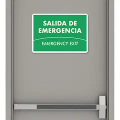 FIXSER - Señal Salida De Emergencia 35X24Cm