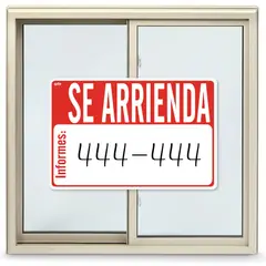 FIXSER - Señal Se Arrienda 50X33Cm