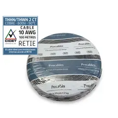 PROCABLES - Cable N10 100M Negro