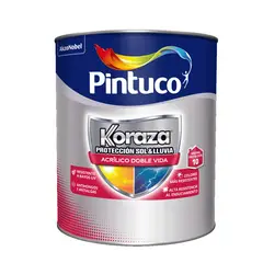 PINTUCO - Pintura para Exterior Doble Vida Blanco 1 Galón
