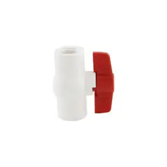 HUMBOLDT - Válvula Bola PVC 1/2 Roscar 235Psi