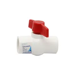 HUMBOLDT - Válvula PVC 1 Pulgada Lisa 235 Psi