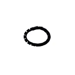 DEXSON - Espiral Dexson, Negro, Ancho 1', Longitud 10M