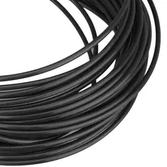DURESPO - Nylon Redondo Para Guadaña Diámetro 3.3 Mm Negro