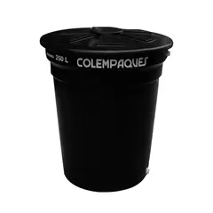 COLEMPAQUES - Tanque Cónico 250 Litros Agroquímico