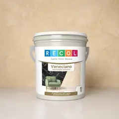 RECOL - Veneciano para Interior Champaña 1 galón