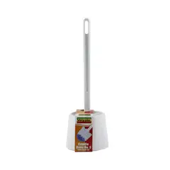 VANYPLAS - Cepillo Baño Sanitario Con Base Blanco