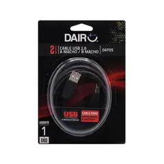 DAIRU - Cable Usb 2,0 7Ft-2,1 Metros