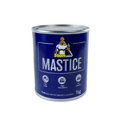 STON MIX - Pegante Mesones Masilla Bicomponente Beige 1 Kg
