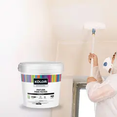 KOLOR - Pintura para Interior Techos y Cielos Blanco 1 Galón