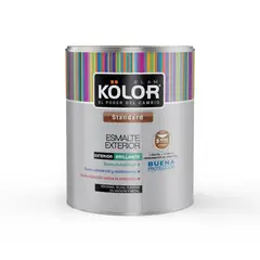 KOLOR - Esmalte Verde Esmeralda Superlavable 1 Galón